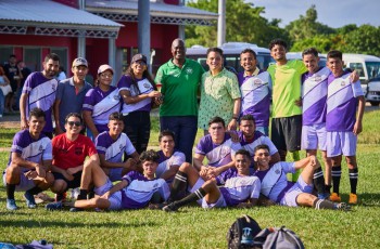 El equipo “Tiki Taka FC”, quienes obtuvieron el I Lugar de la Liga Interna de Fútbol UTP Veraguas 2023, representaron a la Sección Veraguas, llevándose la copa.