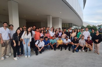 Estudiantes de la carrera de Licenciatura en Ingeniería Civil del Centro Regional de Veraguas, realizaron una gira académica a las instalaciones del Campus Víctor Levi Sasso y a la Feria CAPAC Expo Hábitat.