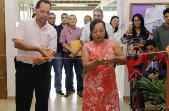Autoridades de UTP Veraguas inauguran acto de Aniversario de Facultad de Ciencias y Tecnología.