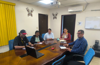 Autoridades del Centro Regional Panamá Oeste se reunen con PMI Capítulo Panamá. 