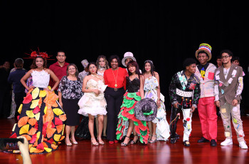 Participantes de la Gala Literaria.