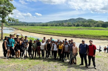 Estudiantes de I año de la UTP en Panamá Oeste realizan gira académica al Parque Nacional del río Chagres  