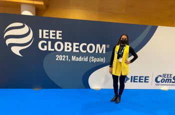 Dra. Yessica Sáez, presidente de la Sociedad de Comunicaciones (ComSoc) del IEEE Panamá y Coordinadora de Investigación del Centro Regional de Azuero de la UTP participa en Globecom 2021