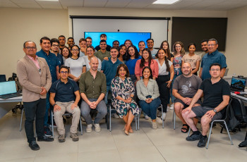 Foto grupal de la actividad.