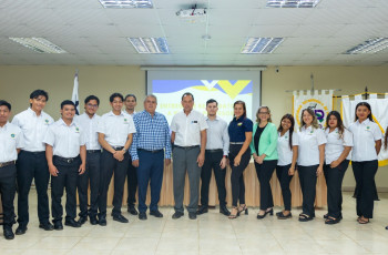 Estudiantes de tercer año de la Licenciatura en Logística y Transporte Multimodal del Centro Regional de Veraguas, organizaron el ciclo de conferencias “Dirección Estratégica: Los Desafíos del Transporte de Carga”, el martes 8 de julio.