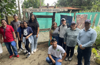 La agrupación estudiantil DOBRO STG UTP del Centro Regional de Veraguas recorrió la Eco Ruta Tortuga en Quebro, Mariato; el martes 20 de agosto.