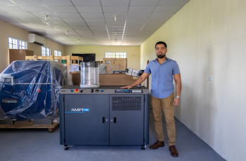 Como parte de los proyectos de equipamiento del NSETC&T y mejoramiento de los laboratorios de facultades y Centros Regionales; el Centro Regional de Veraguas recibió nuevos equipos para la Facultad de Ingeniería Civil, el 29 de mayo.
