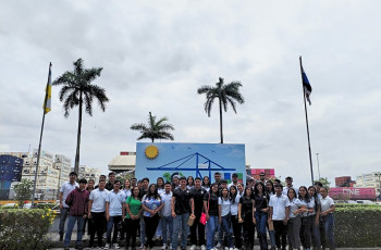 Estudiantes de la Facultad de Ingeniería Industrial del Centro Regional de Veraguas realizaron una gira académica al Puerto de Manzanillo y a Portobelo, el 10 de mayo.