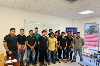 Estudiantes de II Año del Técnico en Ingeniería con Especialización en Sistemas Eléctricos del Centro Regional de Veraguas realizaron una gira a las instalaciones de Transformadores Prodelca S.A., el 18 de octubre.