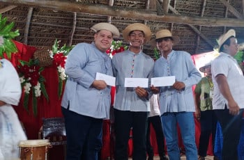 Josafat Vásquez, estudiante del Centro Regional de Veraguas, ganó el primer lugar en el IX Concurso de Tambor "Víctor Almendas Flores", el sábado 12 de octubre.