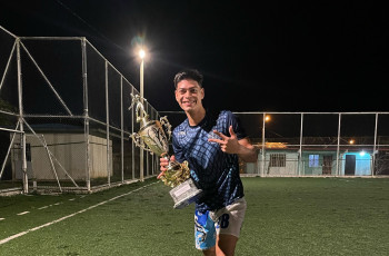 Josué Toribio, estudiante del Centro Regional de Veraguas, tuvo una destacada participación en la Liga Familiar de Fútbol, la cual culminó el domingo 16 de febrero.