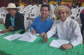 Anthony González, estudiante de Licenciatura en Desarrollo de Software del Centro Regional de Veraguas, fue parte del jurado calificador del II Concurso de Violines "Festival Mi Ranchito" 2024, el miércoles 13 de noviembre.