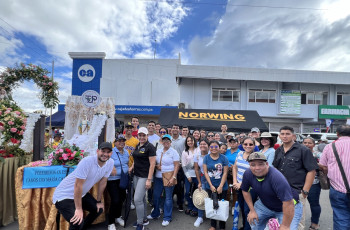 El Centro Regional de Veraguas participó de la procesión de la Virgen de la Medalla Milagrosa, el 24 de noviembre.