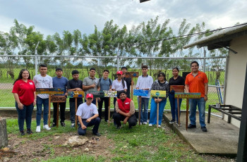 Como parte del Programa de Brigadas Educativas, el Organismo de Juventud del Comité Local de Santiago, de la Cruz Roja Panameña, ha desarrollado el segundo módulo de formación para los participantes del Centro Regional de Veraguas, el 3 de julio. Como parte del Programa de Brigadas Educativas, el Organismo de Juventud del Comité Local de Santiago, de la Cruz Roja Panameña, ha desarrollado el segundo módulo de formación para los participantes del Centro Regional de Veraguas, el 3 de julio.