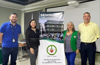 La Subdirección de Vida Universitaria del Centro Regional de Veraguas participó del III Seminario "Los voluntarios hacemos la diferencia” dictada por ANCEC Capítulo de Santiago, el sábado 17 de agosto.