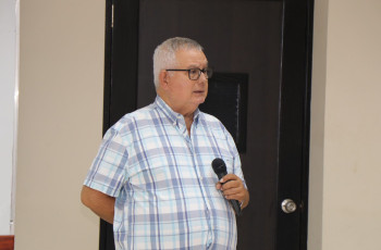 El Ing. Casimiro Vásquez se despidió de la comunidad universitaria al acogerse a su merecida jubilación, después de 45 años de servicio en la UTP, el 23 de abril.