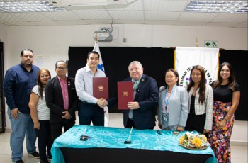 UTP Chiriquí fue sede de la firma del convenio entre UTP y Barú Agropark S. A.