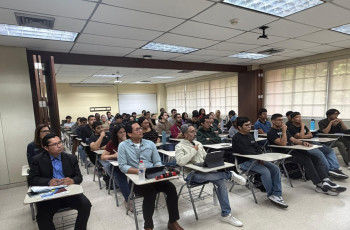 Estudiantes de las facultad de Ingeniería Eléctrica y Mecánica de la UTP participaron en conferencia dictada por especialista española