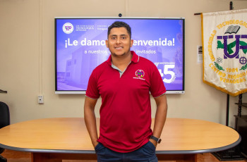 José Polanco, Oficinista de la Unidad de Servicios Generales.