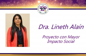 Dra. Alaín recibe gana categoría de proyecto con Mayor Impacto Social 
