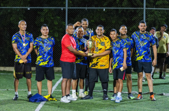 Electricidad campeón del torneo de Mantenimiento. Electricidad campeón del torneo de Mantenimiento.