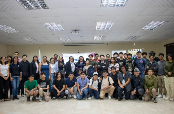 Actividad organizada por la Lcda. Mirza Nay, trabajadora social de la Coordinación de Bienestar Estudiantil, en colaboración con el Ministerio de la Mujer.