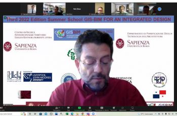 III versión del Summer School GIS-BIM Roma Sapienza 2022.