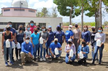 Estudiantes Licenciatura en Saneamiento y Ambiente 