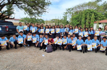 Visita de estudiantes de noveno año del IPT