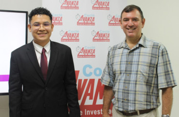 Estudiante Alvin Rivera y Dr. Francisco Arango