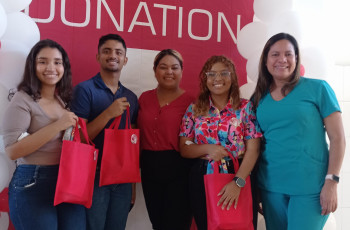 Estudiantes participantes de la campaña 