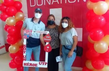 Campaña de Donación de Sangre Soy un héroe UTP y Salvo Vidas