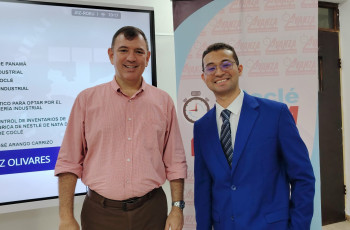 Dr. Francisco Arango y estudiante Carlos Cortez