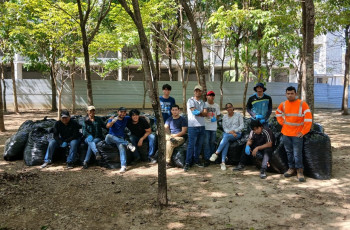 Estudiantes de Ciberseguridad promueven la conciencia ambiental con una campaña de limpieza en la UTP Coclé