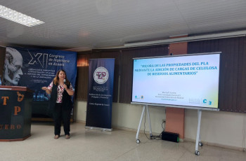 Dra. Marina Arrieta, Profesora Visitante de la Maestría en Ciencias de la Ingeniería Mecánica