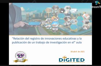 conferencia para docentes de Innovaciones Educativas 