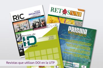 Revistas científicas de la UTP.