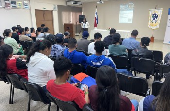 SENACYT realiza sesión Informativa a estudiantes del Centro Regional de Panamá Oeste de la UTP.