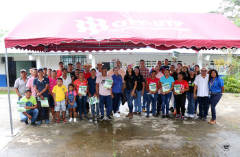 La UTP en la comunidad de Peñas Blancas en Capira.