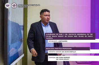 La sustentación se realizó en el Salón PROINTEE #2. La sustentación se realizó en el Salón PROINTEE #2.