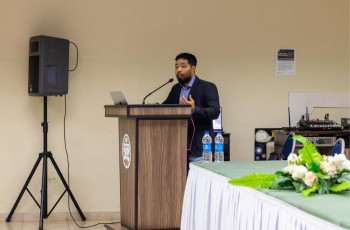 La capacitación estuvo a cargo del Dr. Elvis Castillo.
