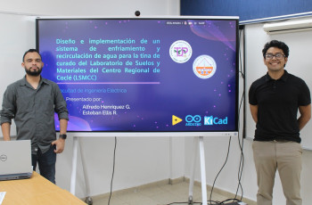 Técnico en Sistemas Eléctricos, Alfredo Henríquez González y Esteban Ellis