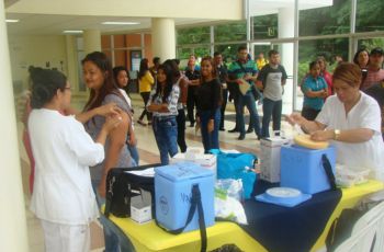 Jornada de Vacunación masiva de la Universidad Tecnológica de Panamá.