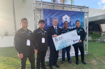 Estudiantes emprendedores de la UTP Chiriquí ganan el concurso TECH PRENDEDORES.